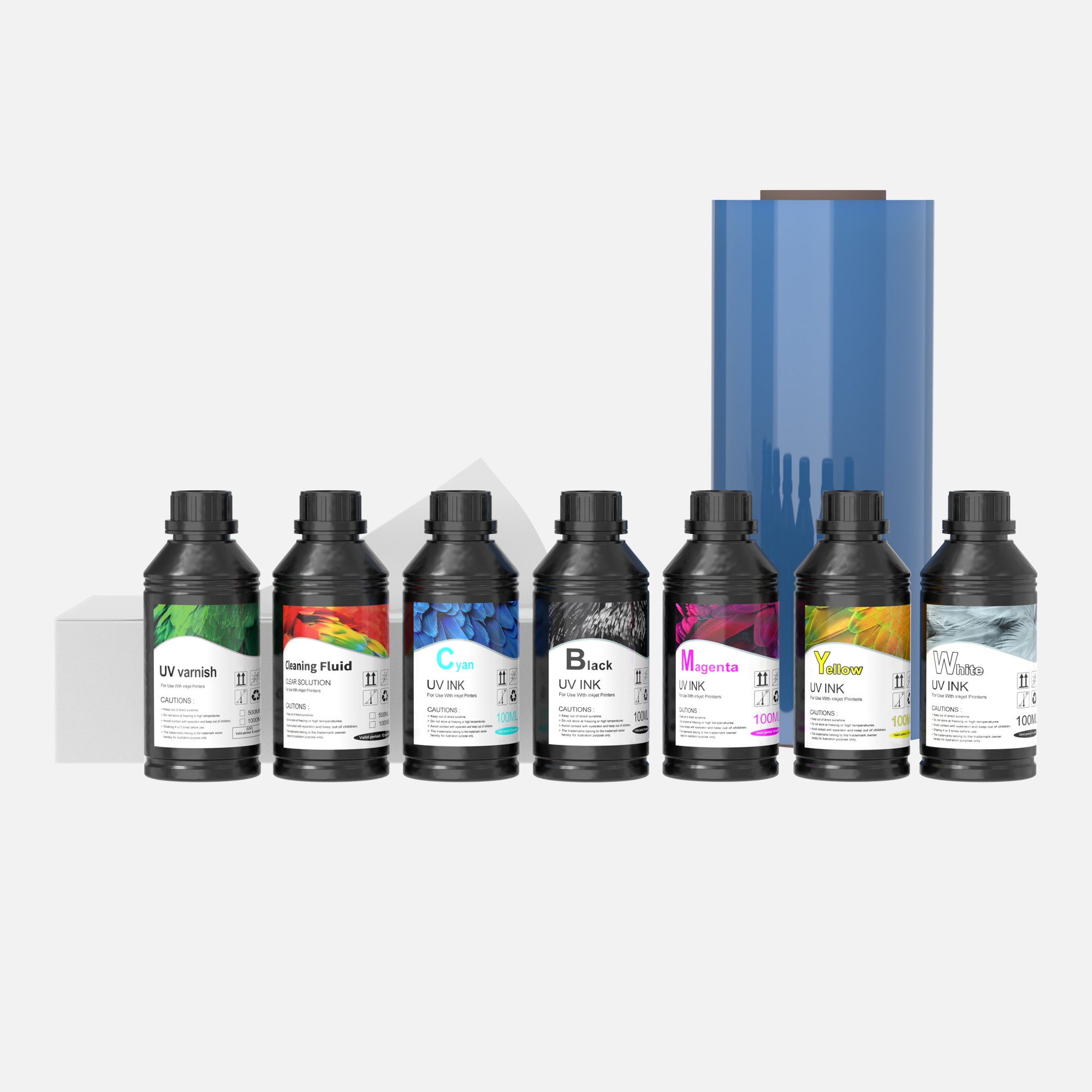 Colorsun UV Ink*250ml*7+Film*1