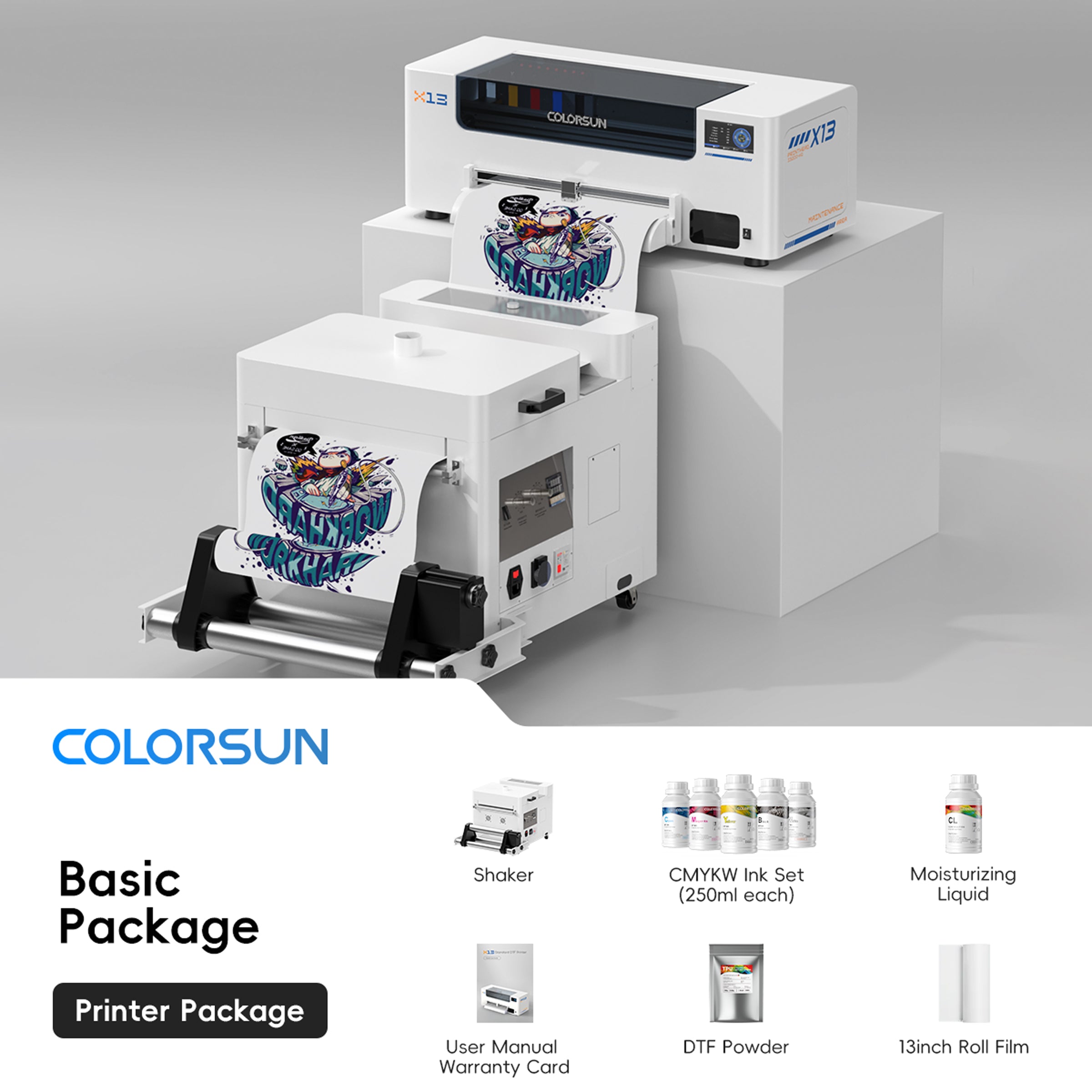 Deposit: Colorsun X13 DTF Printer