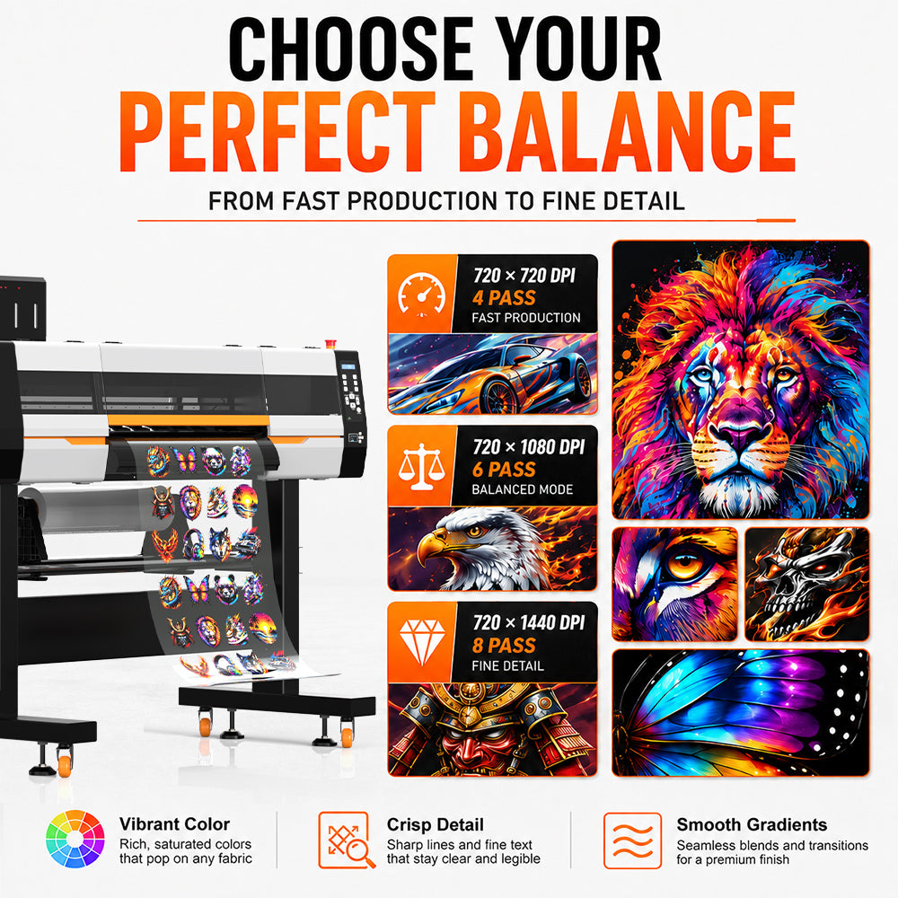 ColorSun 60CM-X DTF Printer