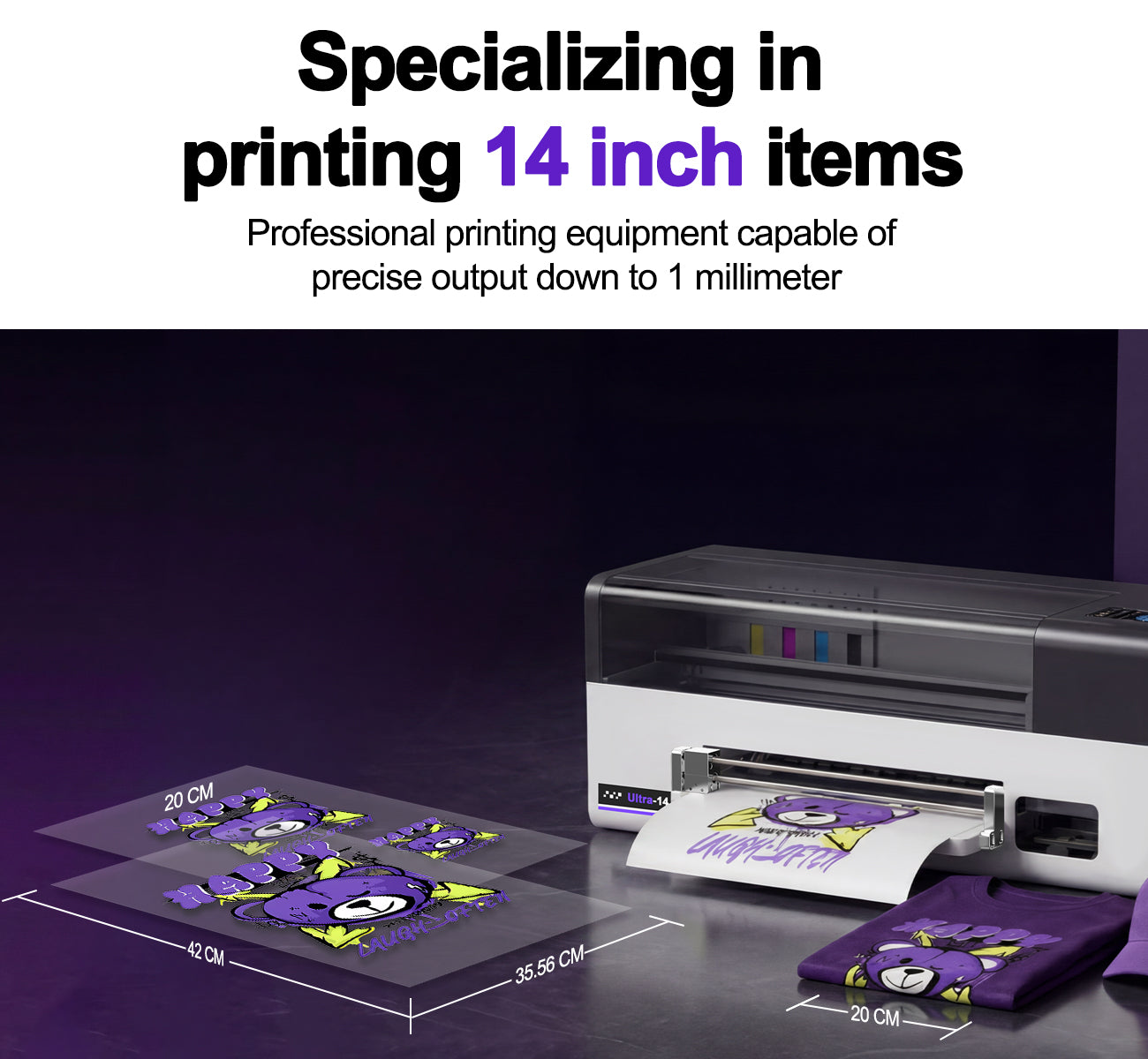 Colorsun Ultra14-i3200 Industrial DTF Printer 2026