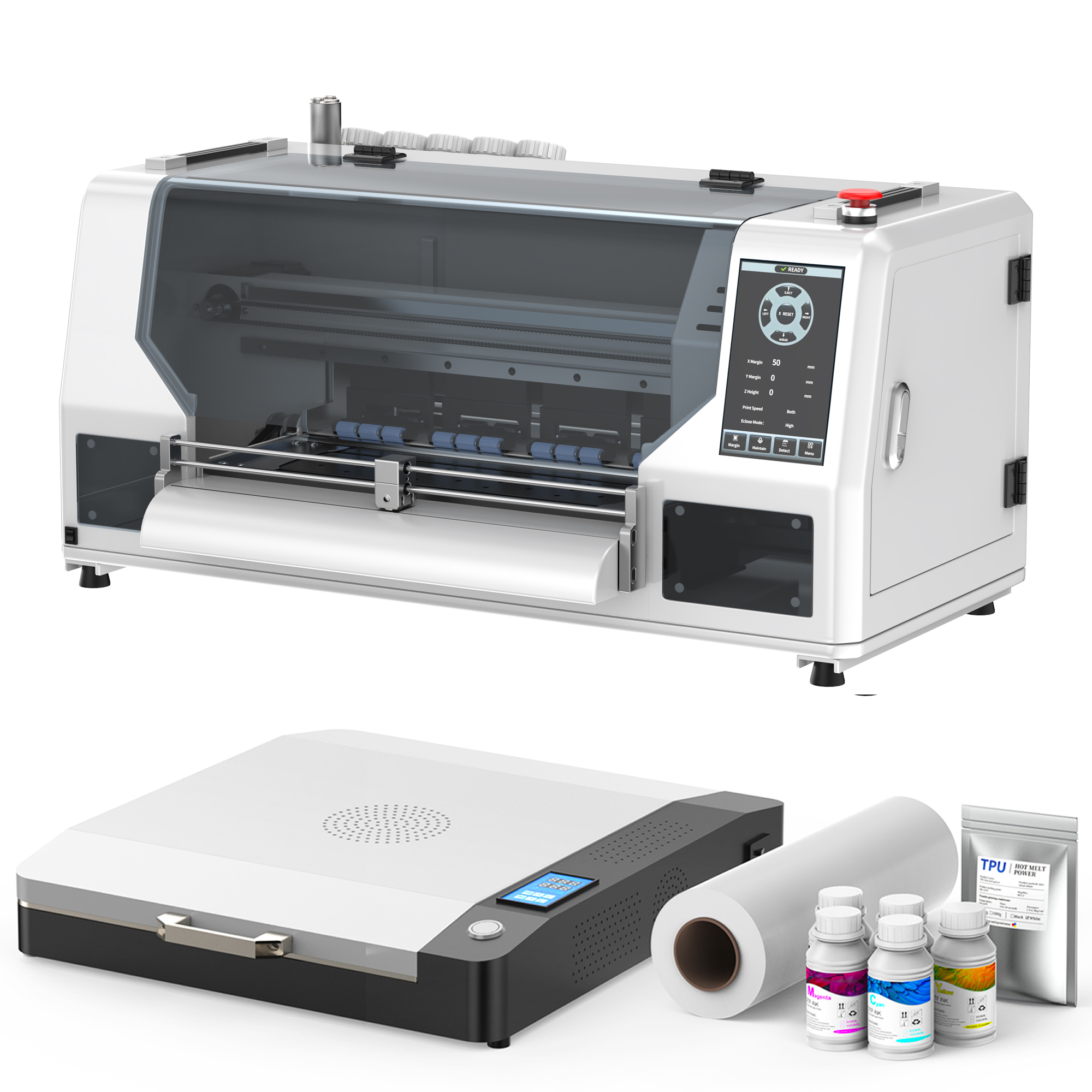 Colorsun 30CM-H Dual-Head DTF Printer