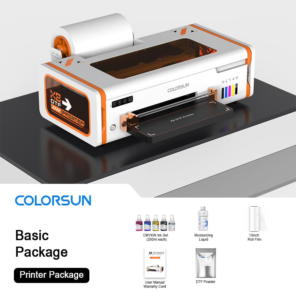 Colorsun X8 DTF printer