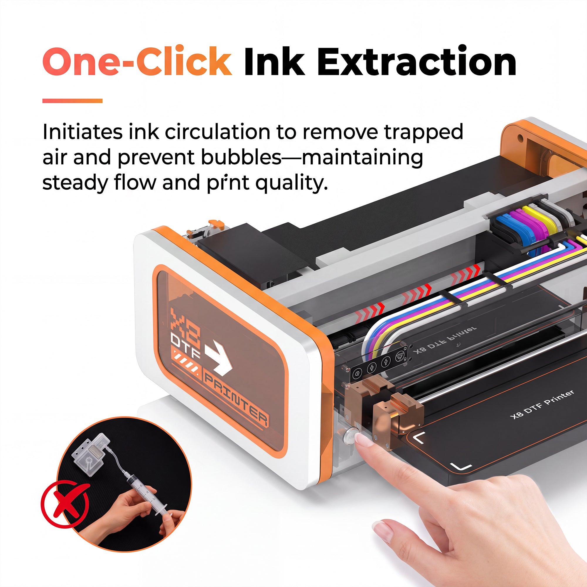 Colorsun X8 DTF printer