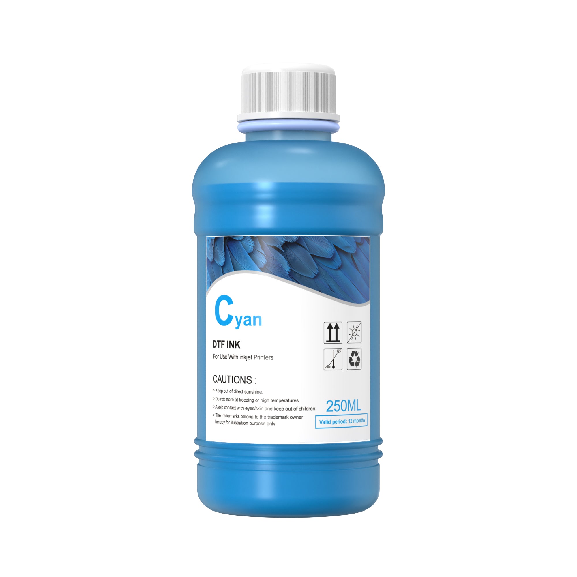 Colorsun DTF Ink 250ml*6+Powders 0.5KG