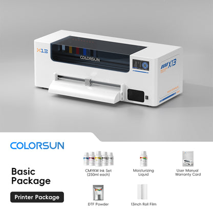 Deposit: Colorsun X13 DTF Printer