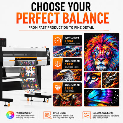 ColorSun 60CM-X  DTF Printer