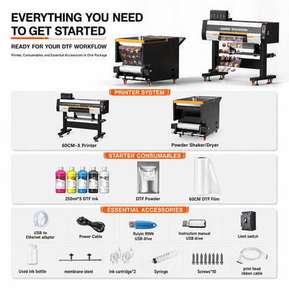 ColorSun 60CM-X  DTF Printer