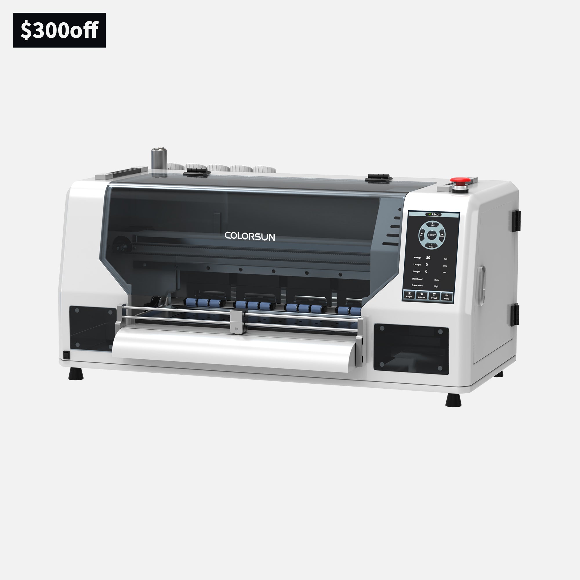 Colorsun 1600-H2 Dual-Head Industrial DTF Printer